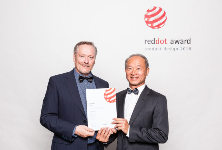 EvO Altus Wins 2018 Red Dot Product Design Award!